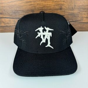 KTHLA Kill The Hype • LA Sacred Thrones Black on Black Snapback